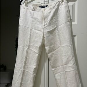 Ralph Lauren Lined linen pants